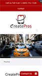 Mobile Screenshot of createpros.com